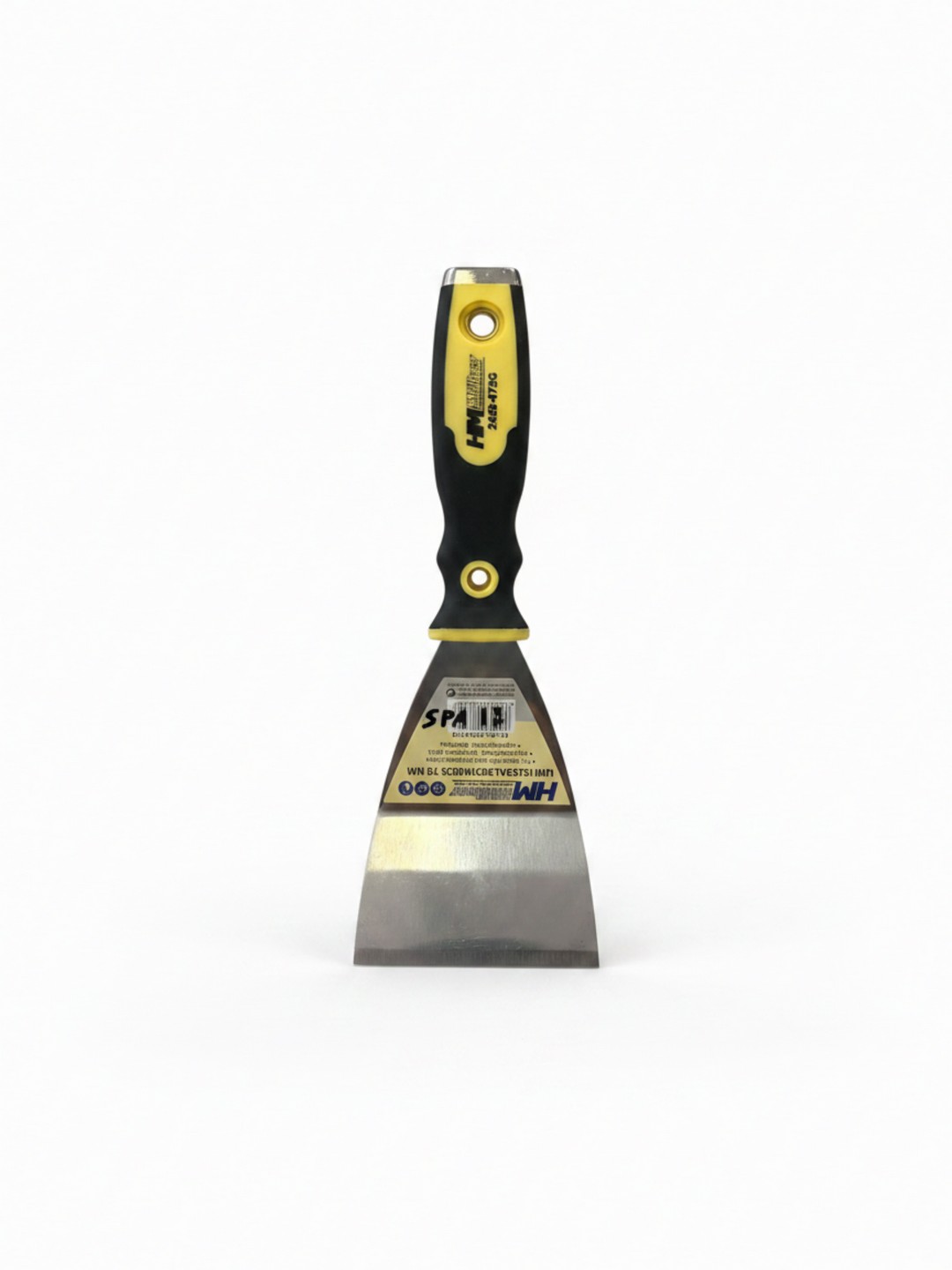 SPATOLA UNIVERSALE HM MÜLLER MODELLO 2450-075G - LAMA PIEGATA IN ACCIAIO INOX DA 75 mm