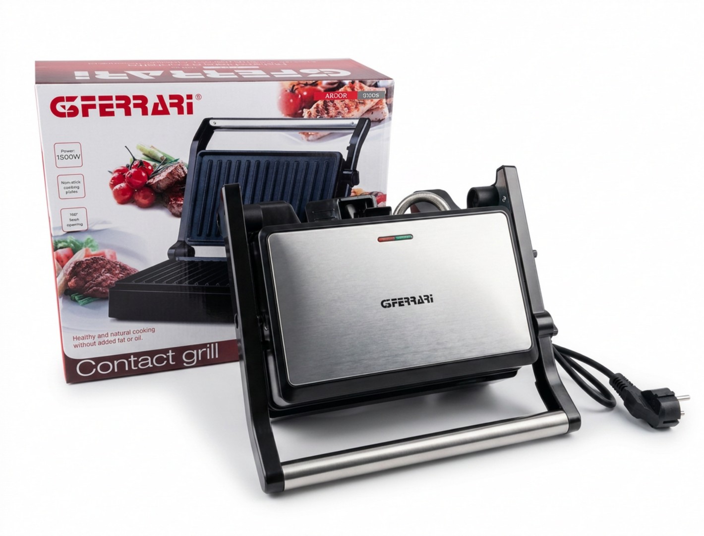 BISTECCHIERA ANTIADERENTE GFERRARI ARDOR MODELLO G10126 - 1500 W